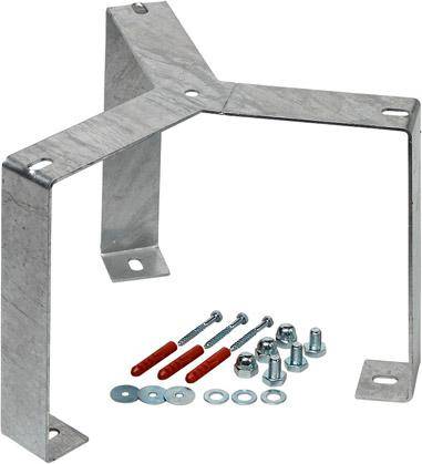 Bodenhalter verzinkt für Abfallsammler 120 l - Artikel: 7830106310