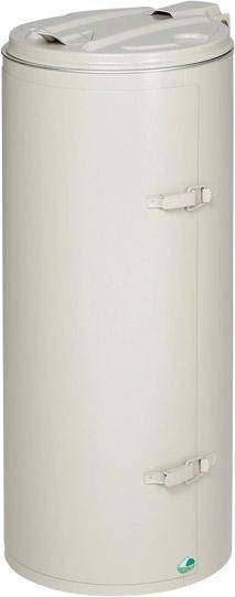 Abfallsammler-Einfachtür 70 l grau H 900 mm - Artikel: 7830106312