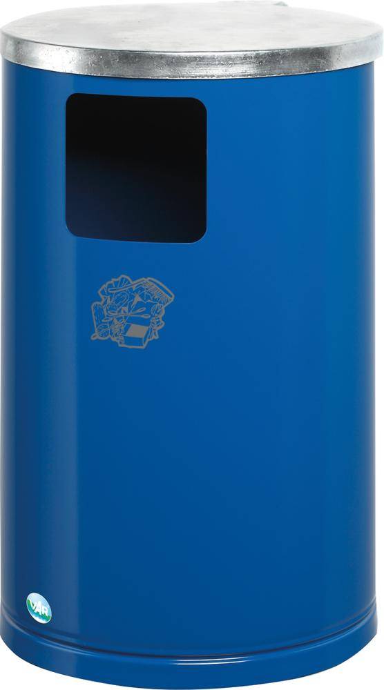 Abfallsammler 30 l blau verschließbar - Artikel: 7830106385