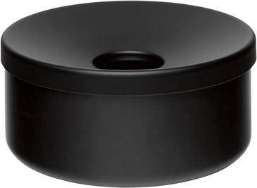 Tischascher schwarz H 50 mm D 150 mm - Artikel: 7830109267