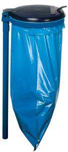 Abfallsammler 120 l blau stationär ME-Deckel - Artikel: 7830109316