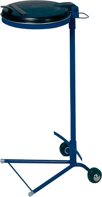 Abfallsammler 120 l blau fahrbar KS-Deckel - Artikel: 7830109308