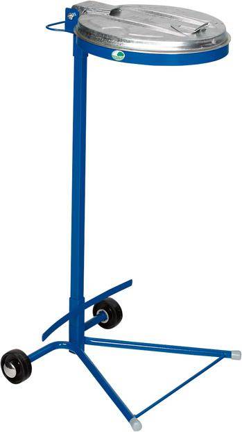 Abfallsammler 120 l blau fahrbar ME-Deckel - Artikel: 7830109317
