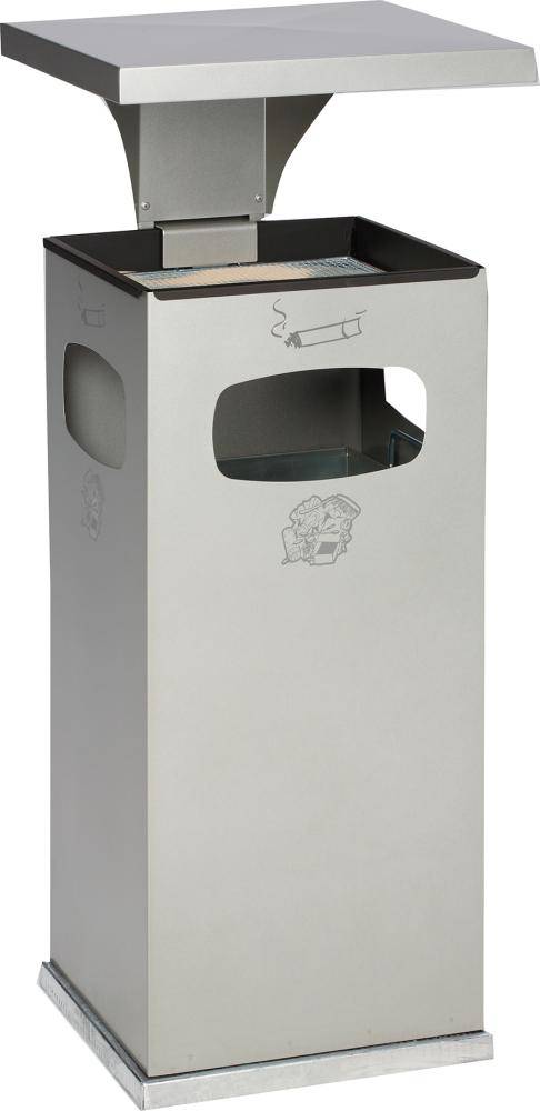 Kombi-Ascher silber 3fach38l incl. Inneneimer - Artikel: 7830116283