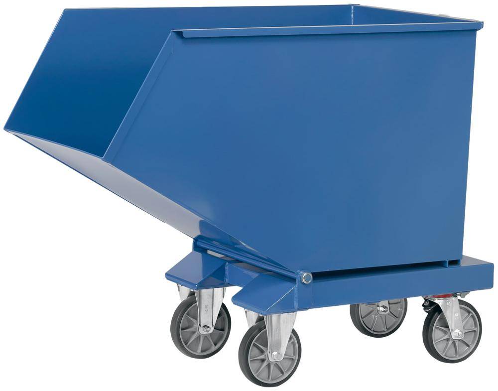 Muldenkipper 600l B855xT1458xH1099 mm RAL 5007 Tragkraft 750kg - Artikel: 7830200964