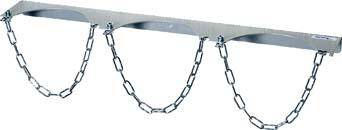 Stahlflaschen-Wandhalter 3x D230mm - Artikel: 7830205941