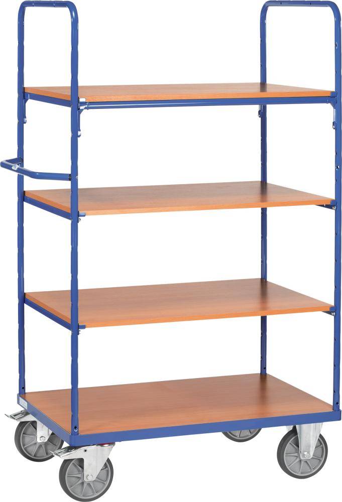 Etagenwagen 8302 500kg 4 Böden 1000x700mm - Artikel: 7830206044