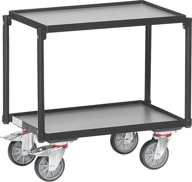 Etagen-Roller 13540 grau 250kg 610x410mm Holz - Artikel: 7830206135