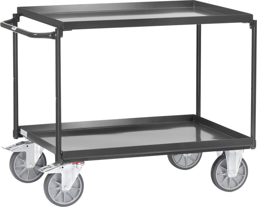 Tischwagen4822 400kg grau2 Wannen 1000x700mm - Artikel: 7830206162