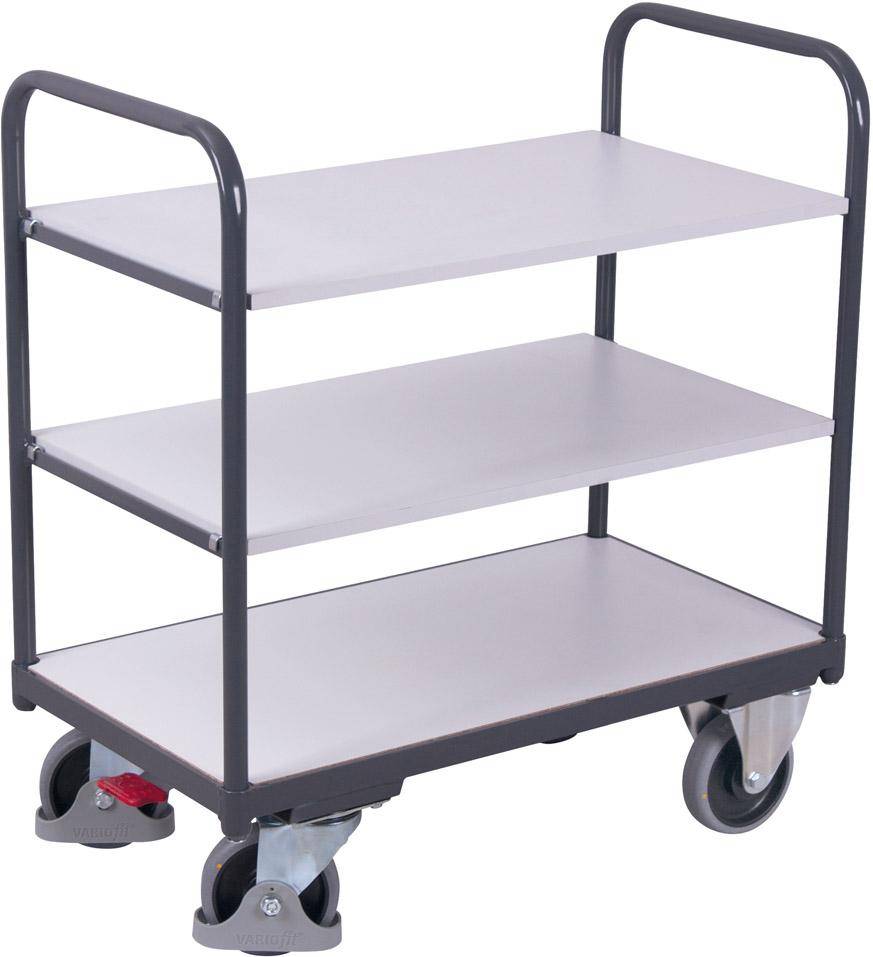 Etagenwagen niedrig, ESD 1060 x 700 x 986 mm