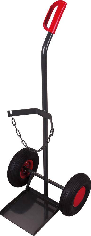 Stahlflaschenkarre für 40 - 50 Ltr. RAL 7016 fk-1201/AG - Artikel: 7830206284