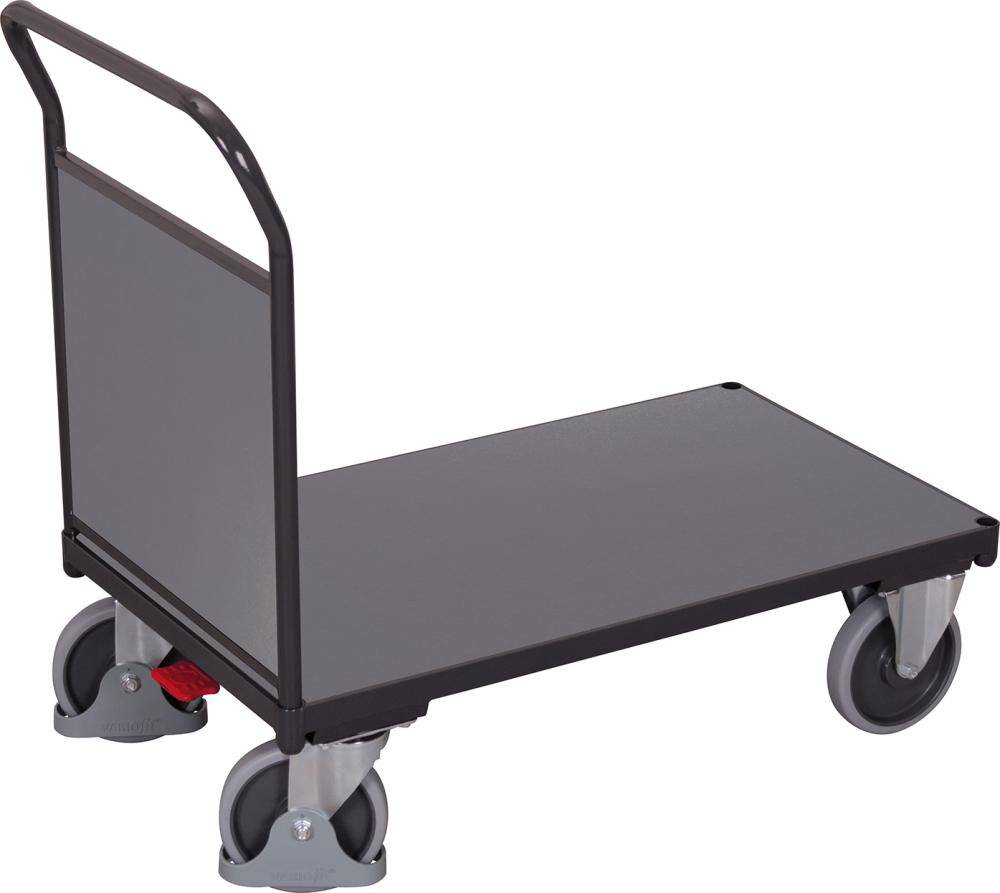 Stirnwandwagen mit Holz RAL 7016 sw-500.102/AG - Artikel: 7830206400