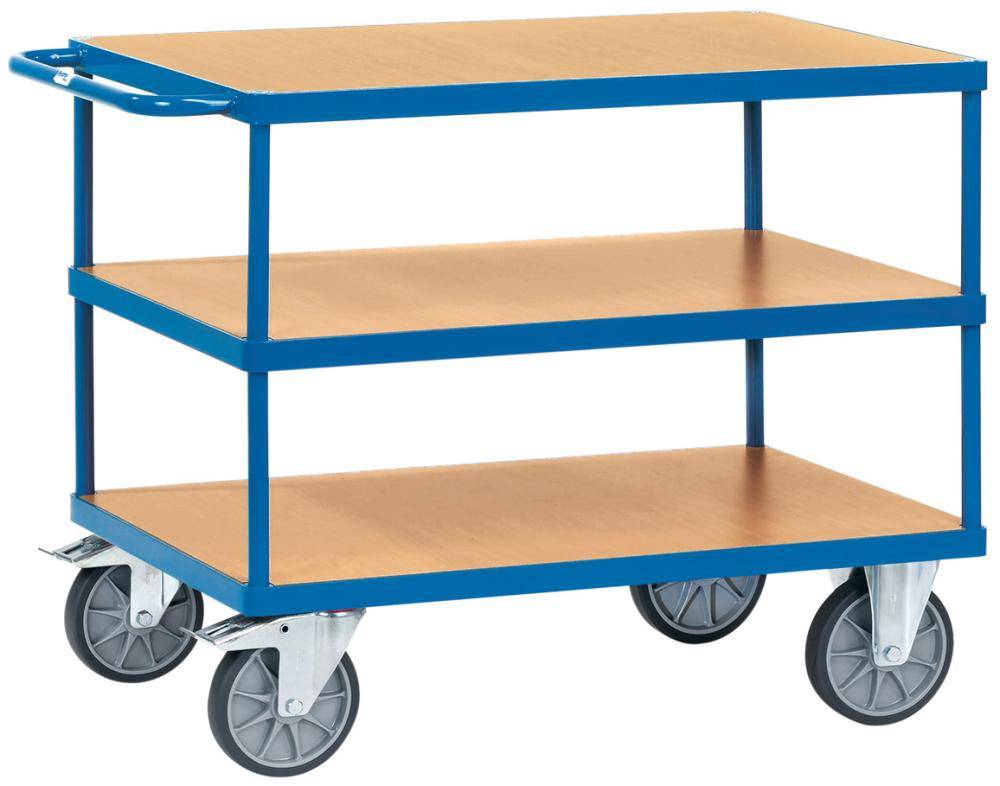 Tischwagen 2423 500kg 3 Böden 1200x800mm - Artikel: 7830206485