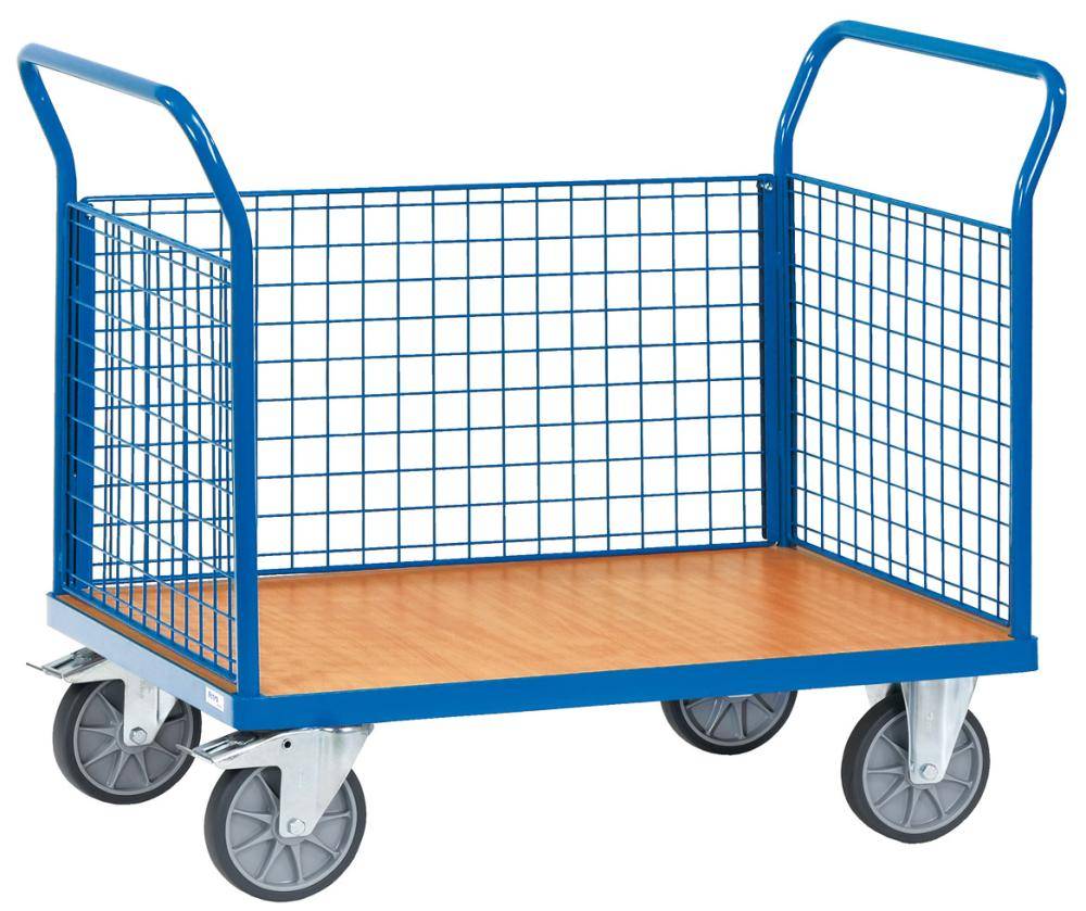 Dreiwandwagen Draht 850x500 mm 400 kg - Artikel: 7830206498