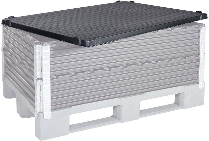 Palettendeckel schwarz B1000xT1200 mm - Artikel: 7830254185