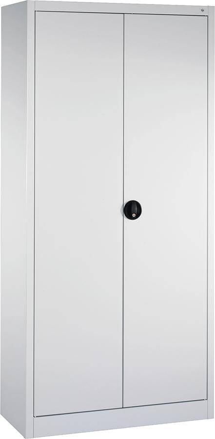 Flügeltürenschrank FORMAT4 Böden, 70kg Traglast H1950xB930xT400mm RAL 7035