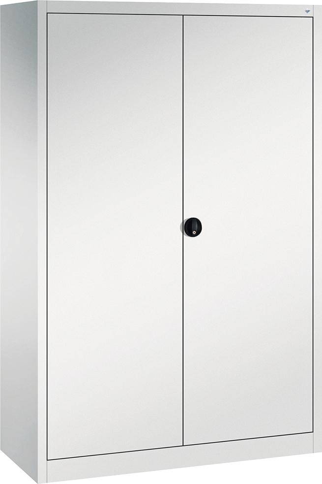 Flügeltürenschrank FORMAT4 Böden, 70kg Traglast H1950xB1200xT500mm RAL 7035