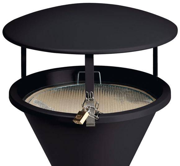 Dach zu Standascher anthrazit ähnl.RAL 7021 - Artikel: 7830504220