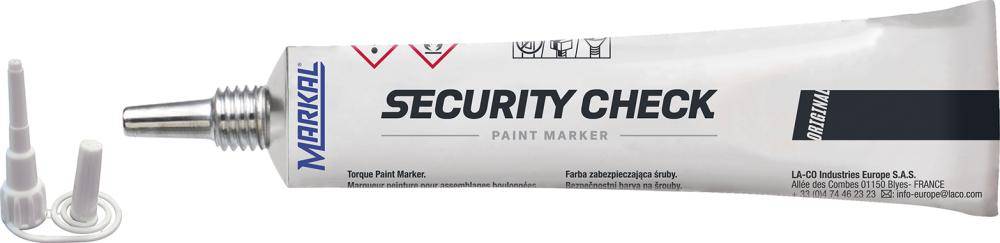 Markal Security-Check Sicherungslack, schwarz