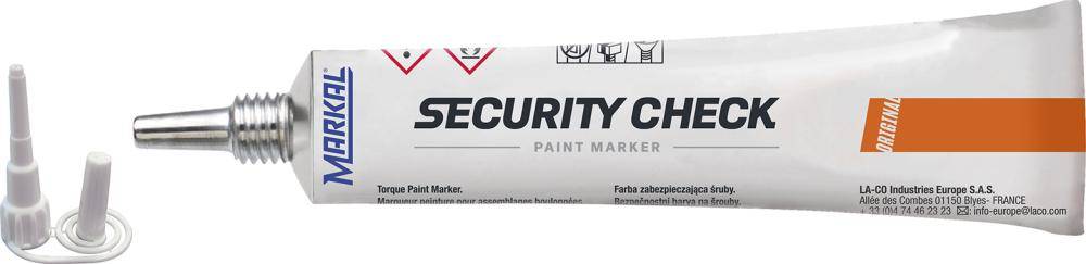 Markal Security-Check Sicherungslack, orange