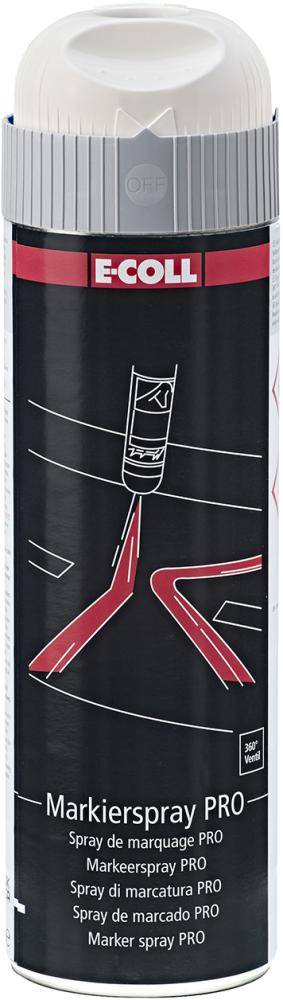 PRO Markierspray 500ml weiß E-COLL - Artikel: 4317784565493