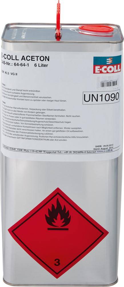 Aceton 6L Kanister E-COLL