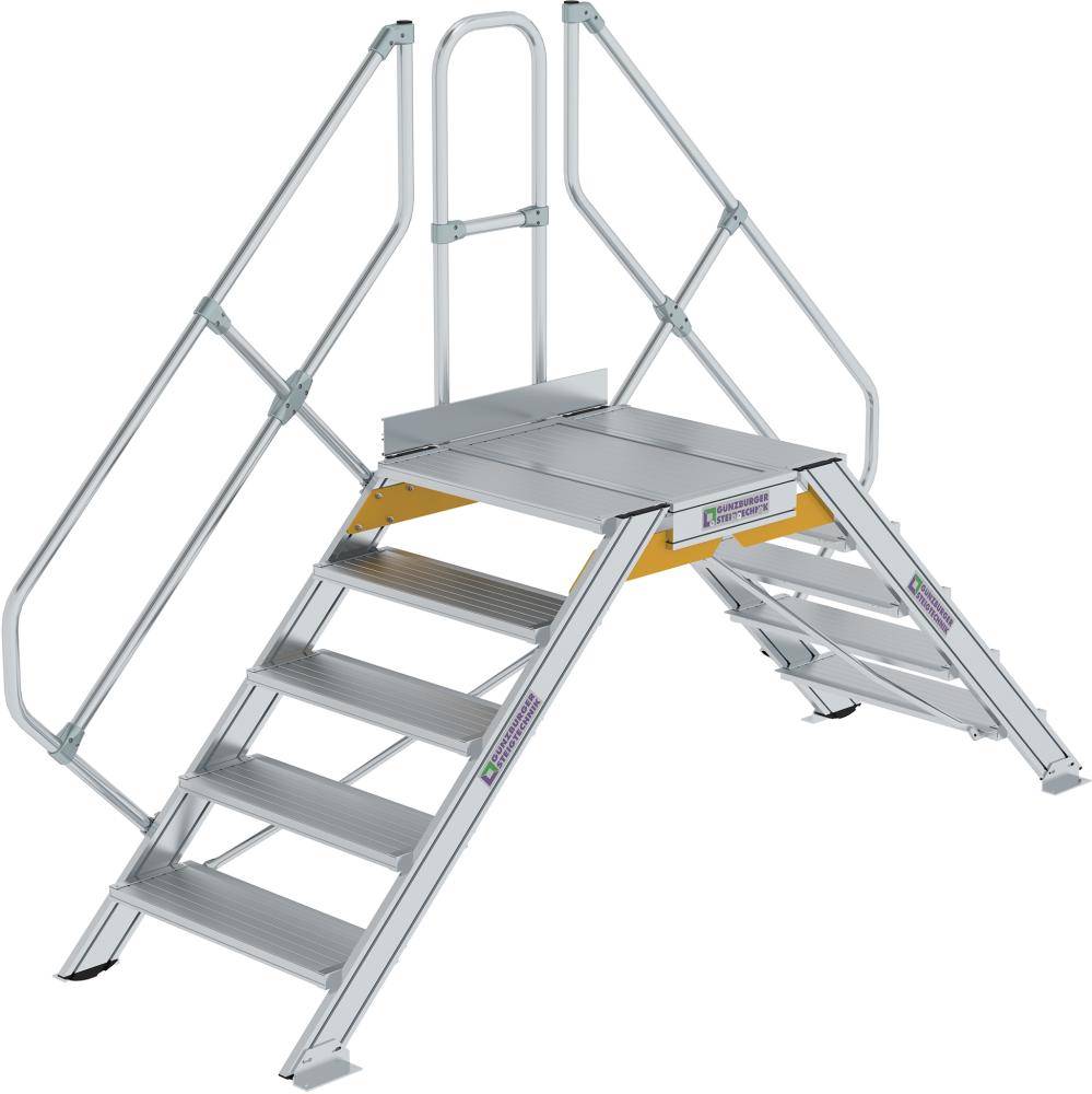 Überstieg 45 Grad 10 Stufen B800 mm lichte Höhe 1960 mm Ausladung 5140 mm - Artikel: 7830655572