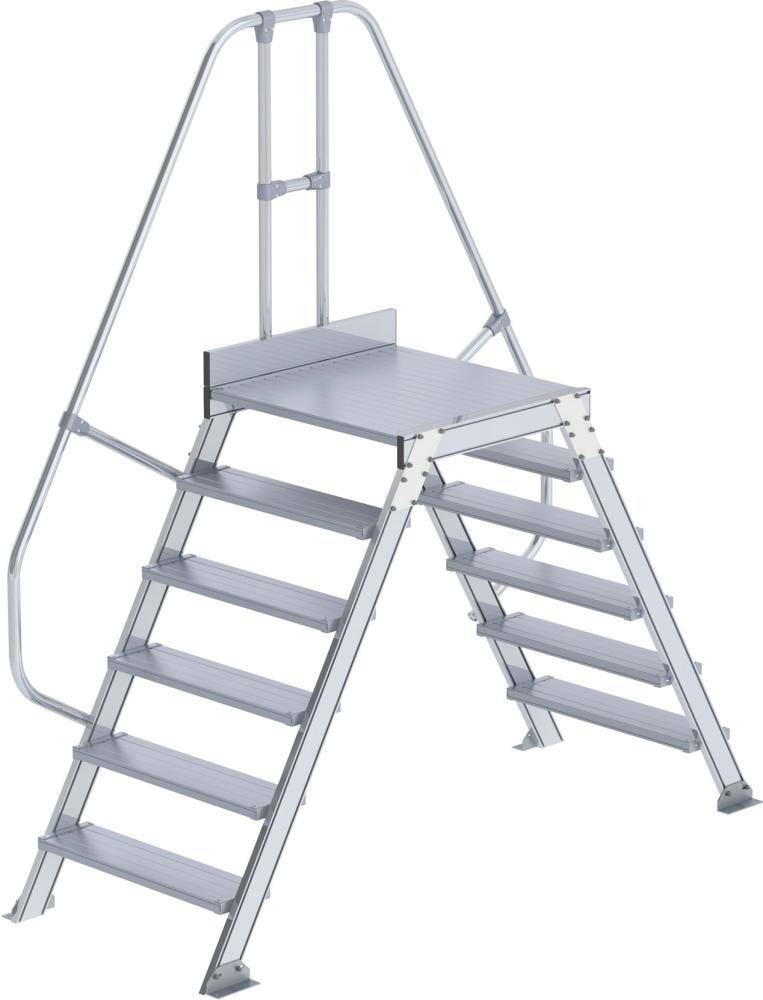 Überstieg 60 Grad 6 Stufen B 800 mm lichte Höhe 1420 mm Ausladung 2650 mm - Artikel: 7830655619