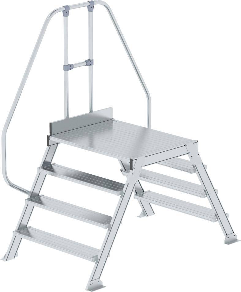 Überstieg 60 Grad 4 Stufen B 1000 mm lichte Höhe 930 mm Ausladung 2080 mm - Artikel: 7830655626