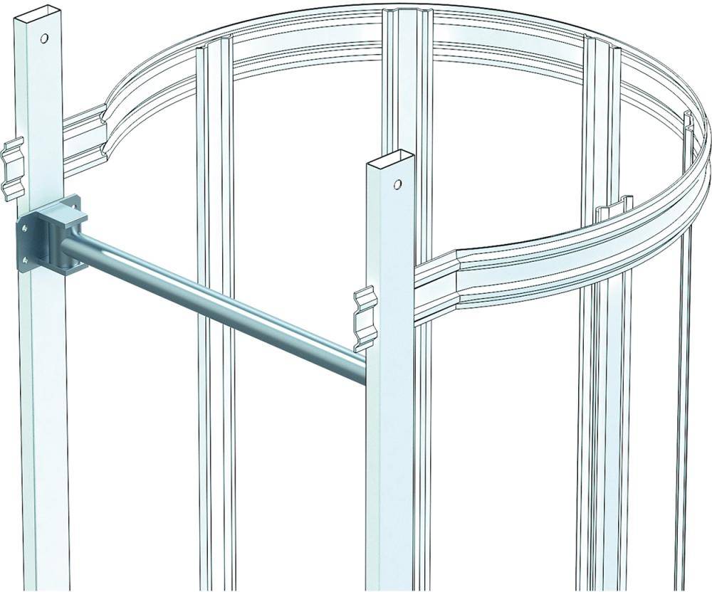 Sicherungsschranke mit Federmechanik Stahl verzinkt - Artikel: 7830655660