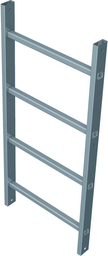 Leiterteil 7 Sprossen Leiterlänge 1196 mm Aluminium eloxiert - Artikel: 7830655662