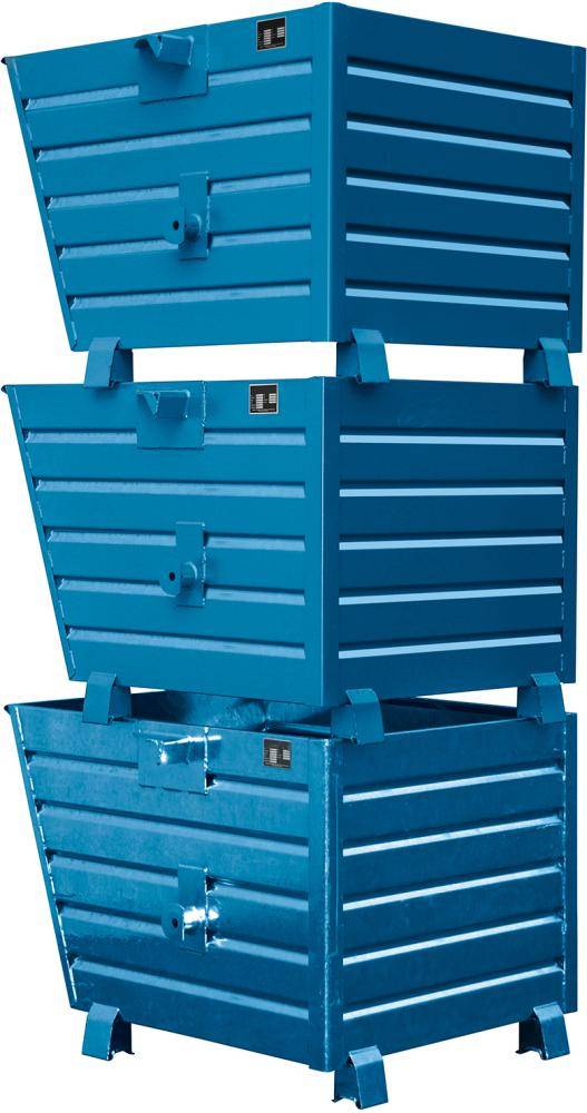 Stapelkipper BSK 300 l B600xT800xH600 mm RAL 5012 Tragkraft 500kg - Artikel: 7830911449