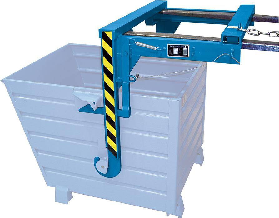 Stapler-Traverse RAL5012 für Stapelkipper 300 l - Artikel: 7830911474