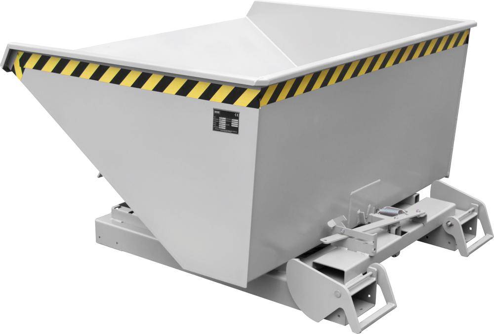 Kippbehälter 4A 600 l B1095xT1485xH865 mm vzk Tragkraft 1000kg mit Abrollsystem - Artikel: 7830911554