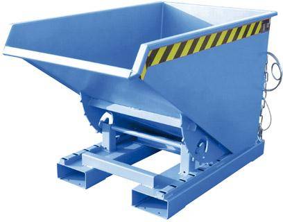 Kippbehälter EXPO 300 l B770xT1260xH835 mm RAL5012 Tragkraft 750kg - Artikel: 7830911607