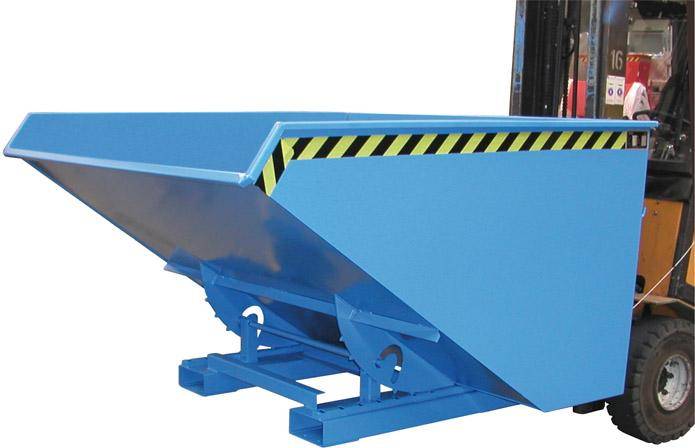 Kippbehälter EXPO 1200 l B1070xT1720xH1095 mm RAL5012 Tragkraft 1500kg - Artikel: 7830911619