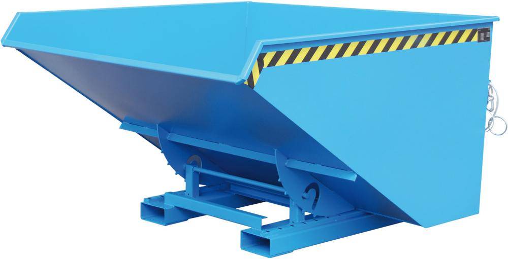 Kippbehälter EXPO 2100 l B1870xT1720xH1095 mm RAL5012 Tragkraft 1500kg - Artikel: 7830911627