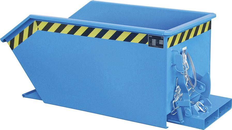 Kippbehälter GU 300 l B680xT1440xH580 mm RAL5012 Tragkraft 750kg - Artikel: 7830911907