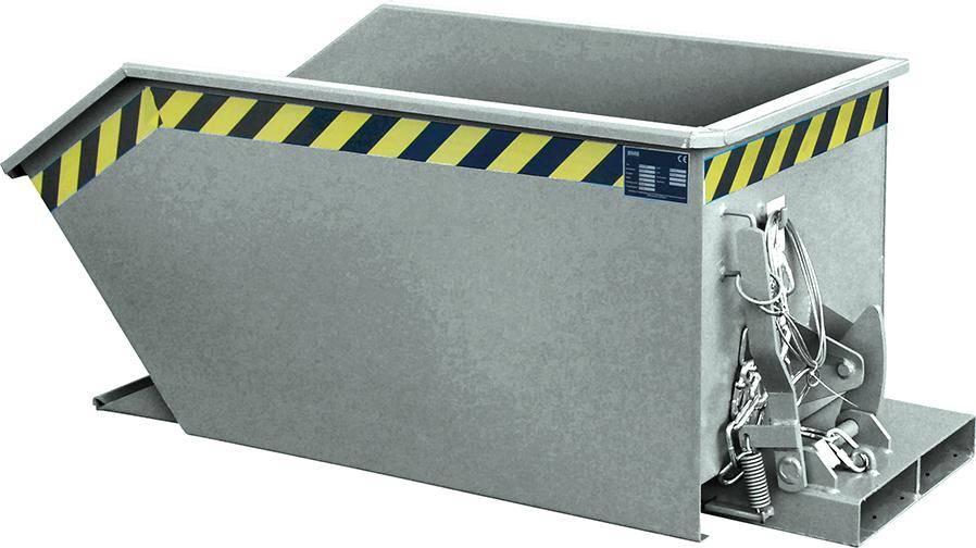 Kippbehälter GU 500 l B680xT1440xH580 mm vzk Tragkraft 750kg - Artikel: 7830911910
