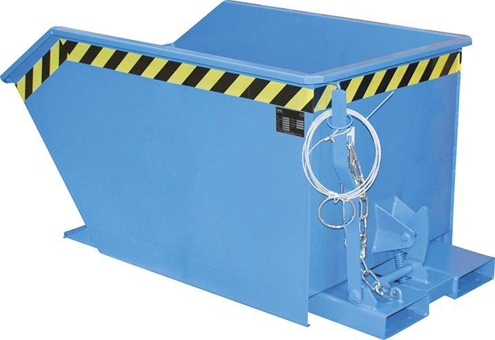 Kippbehälter GU 500 l B780xT1440xH680 mm RAL5012 Tragkraft 1000kg - Artikel: 7830911913