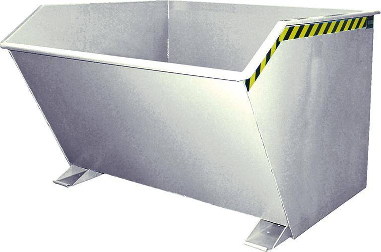 Kippbehälter GU 2000 l B1680xT1640xH1090 mm vzk Tragkraft 1500kg - Artikel: 7830911940