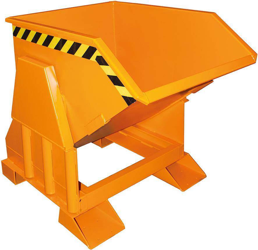 Kippbehälter BK 300 l B850xT1170xH945 mm RAL2000 Tragkraft 750kg