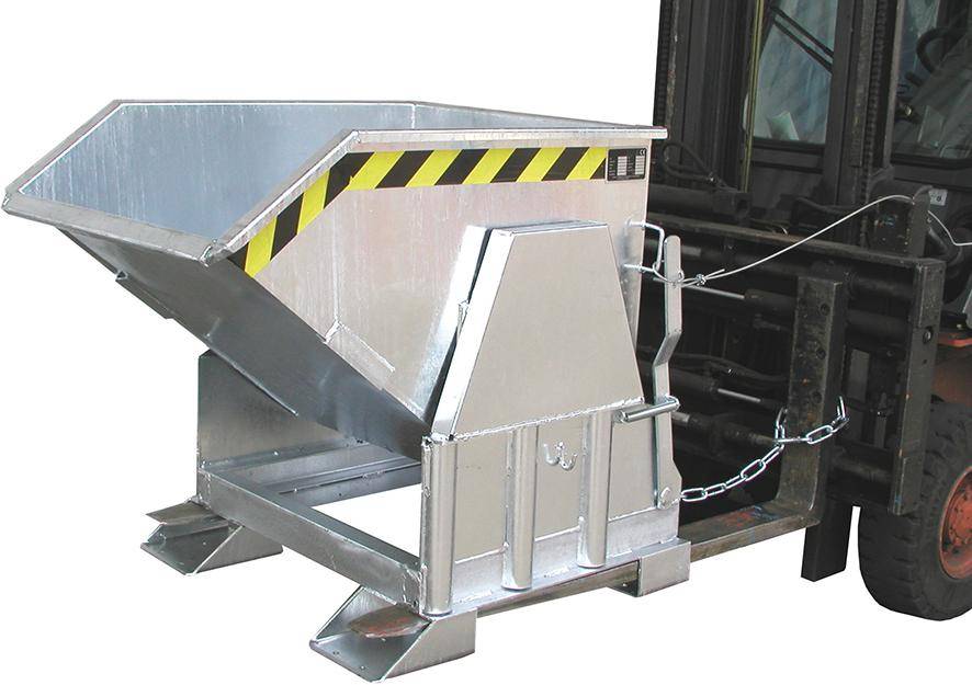 Kippbehälter BK 300 l B850xT1170xH945 mm vzk Tragkraft 750kg - Artikel: 7830912015