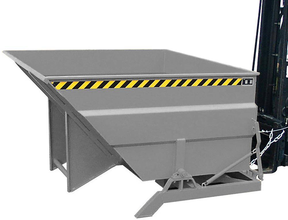 Kippbehälter BKC 2000 l B1750xT2310xH1220 mm RAL7005 Tragkraft 2500kg