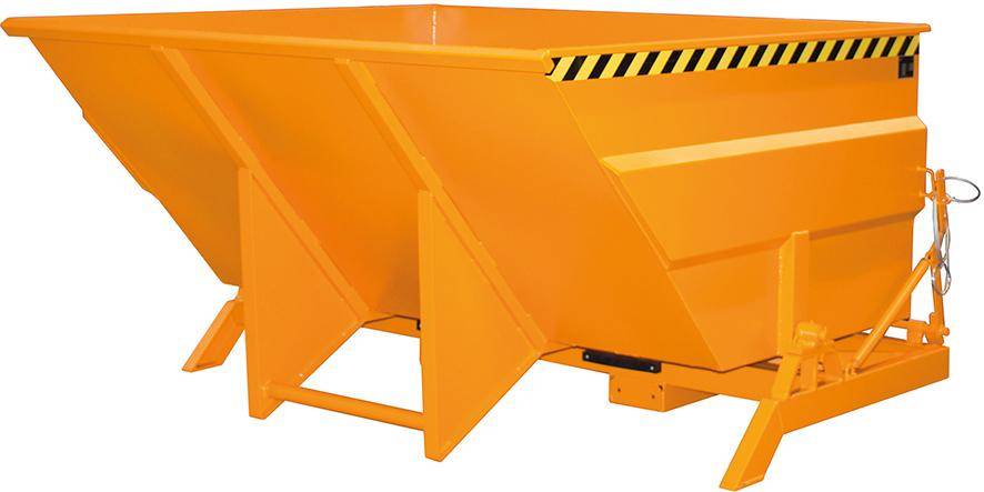 Kippbehälter BKC 3000 l B2280xT2310xH1220 mm RAL2000 Tragkraft 2500kg