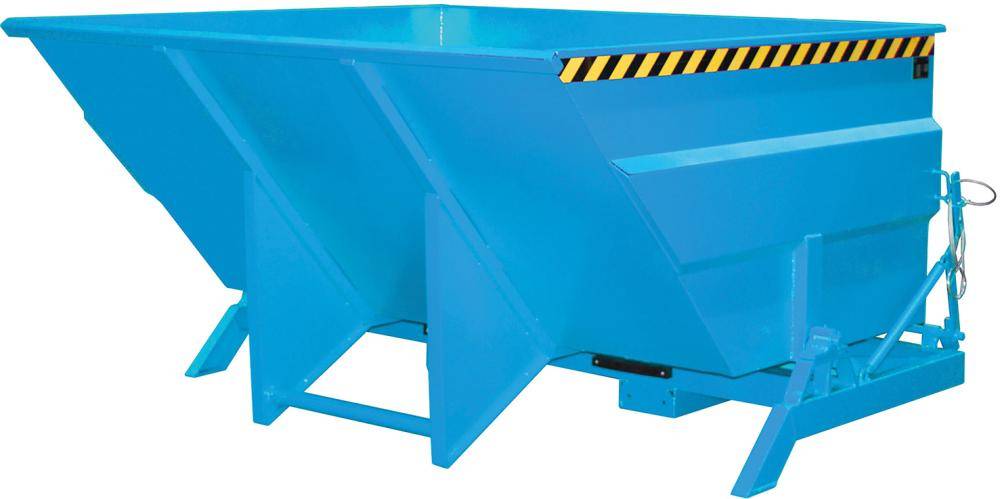 Kippbehälter BKC 3000 l B2280xT2310xH1220 mm RAL5012 Tragkraft 2500kg