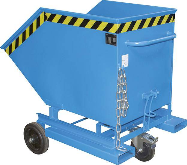 Kastenwagen KW-ET 400 l B900xT1320xH1090 mm RAL5012 Tragkraft 300kg - Artikel: 7830912153