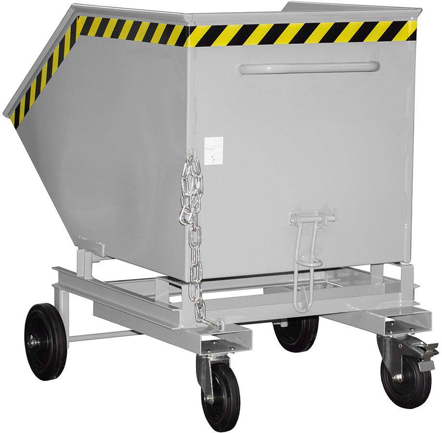 Kastenwagen KW-ET 600 l B1070xT1395xH1220 mm RAL7005 Tragkraft 300kg