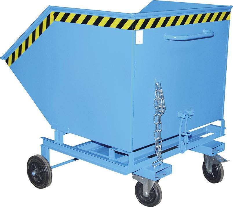 Kastenwagen KW-ET 1000 l B1340xT1420xH1290 mm RAL5012 Tragkraft 300kg - Artikel: 7830912167