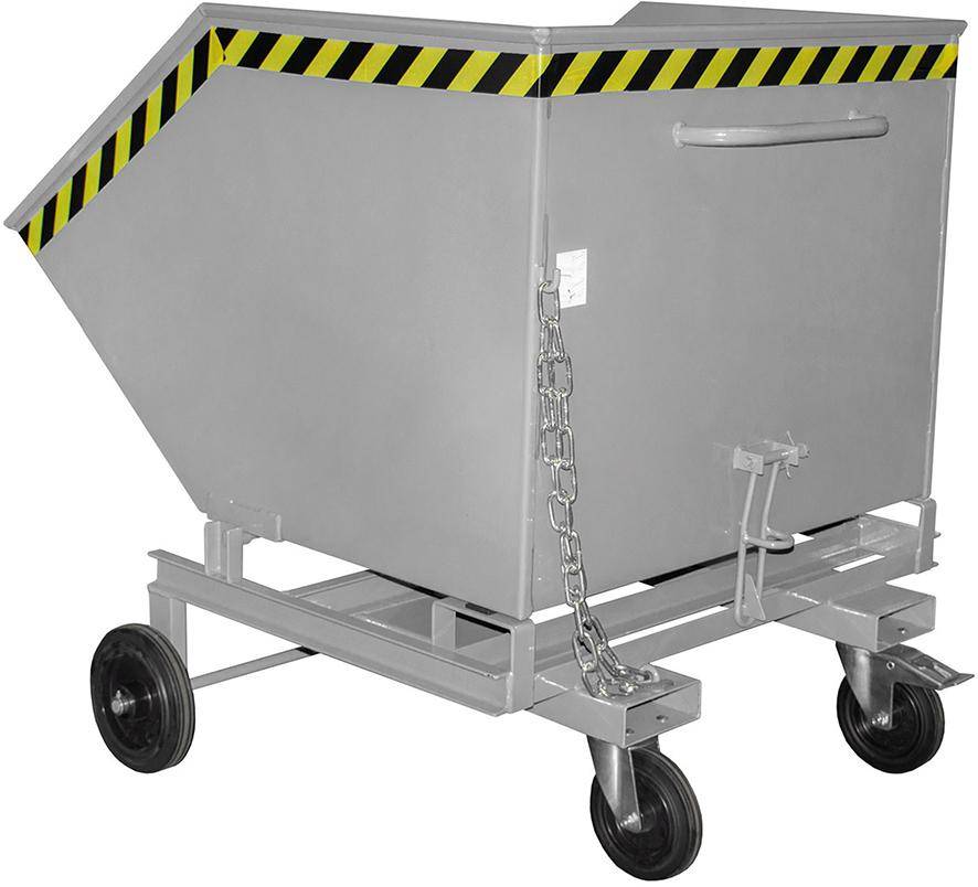 Kastenwagen KW-ET 1000 l B1340xT1420xH1290 mm RAL7005 Tragkraft 300kg